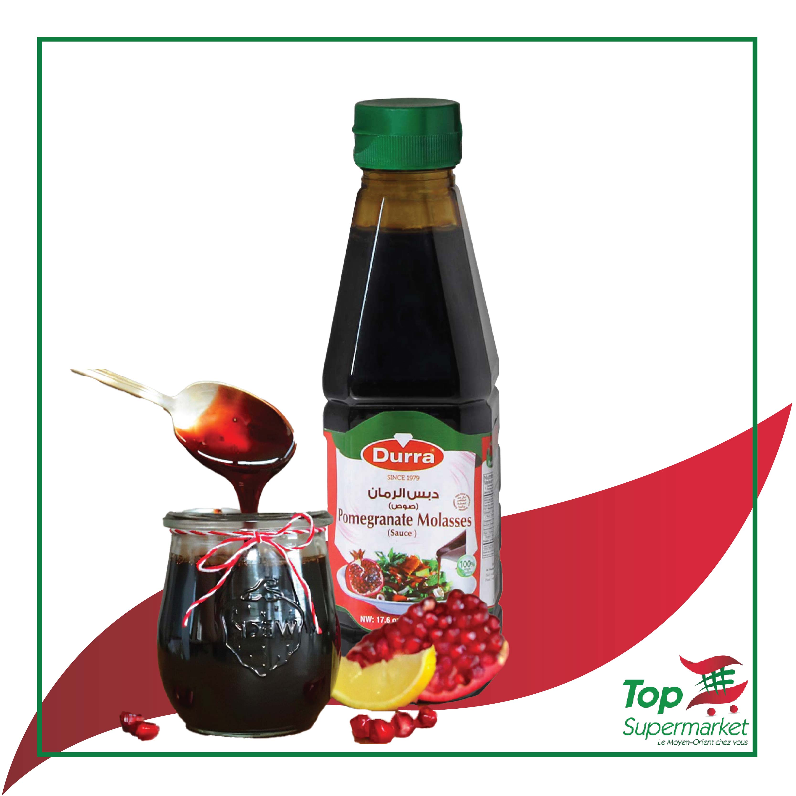 Durra Pomegranate Molasses (Glas) 500gr